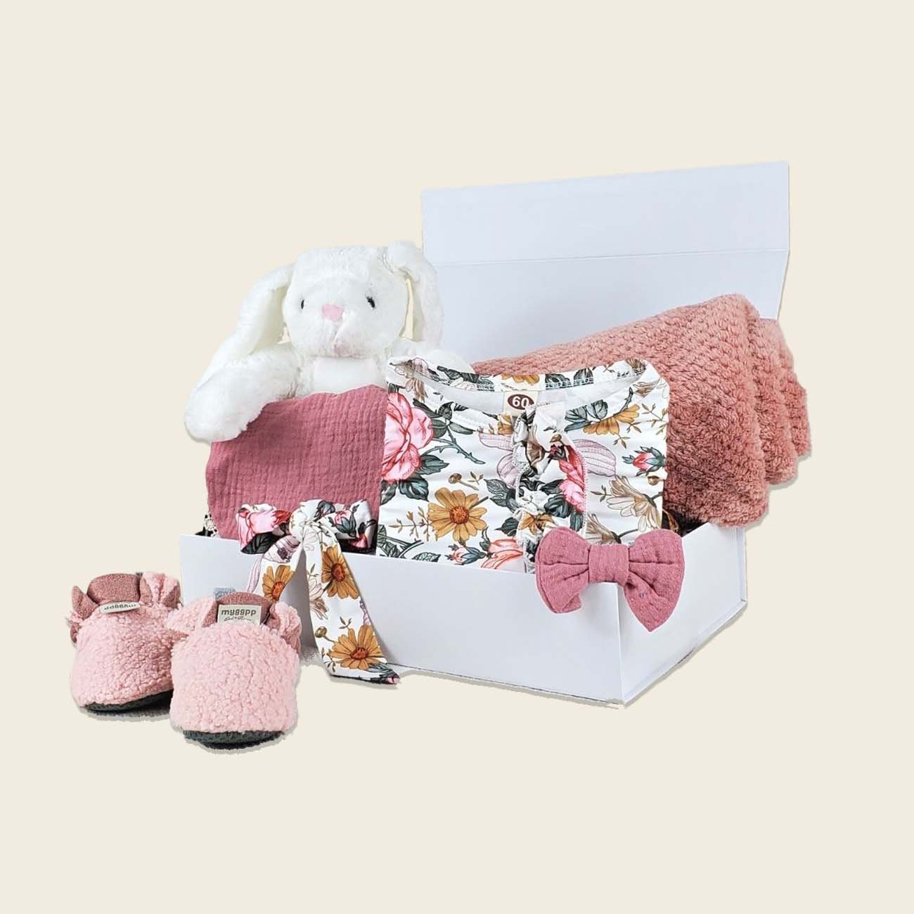 Sweet Bunny Baby Girl Gift Hamper