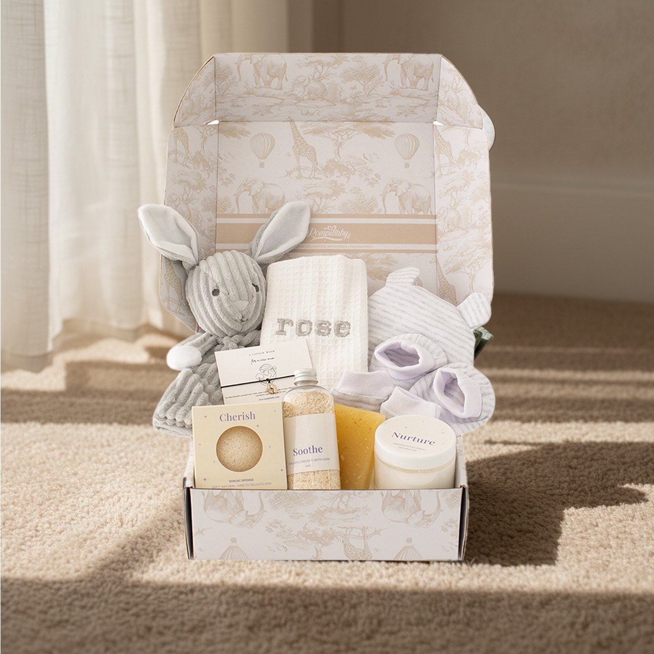 A new baby changes everything - and the best gifts acknowledge that. A Gentle Hello - Organic Baby Toiletries & New Mum Gift Set brings together a complete collection of exclusively curated organic baby care and a small, thoughtful something for mum too