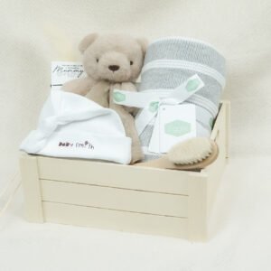Snuggly Bear - Personalised New Baby Gift Set