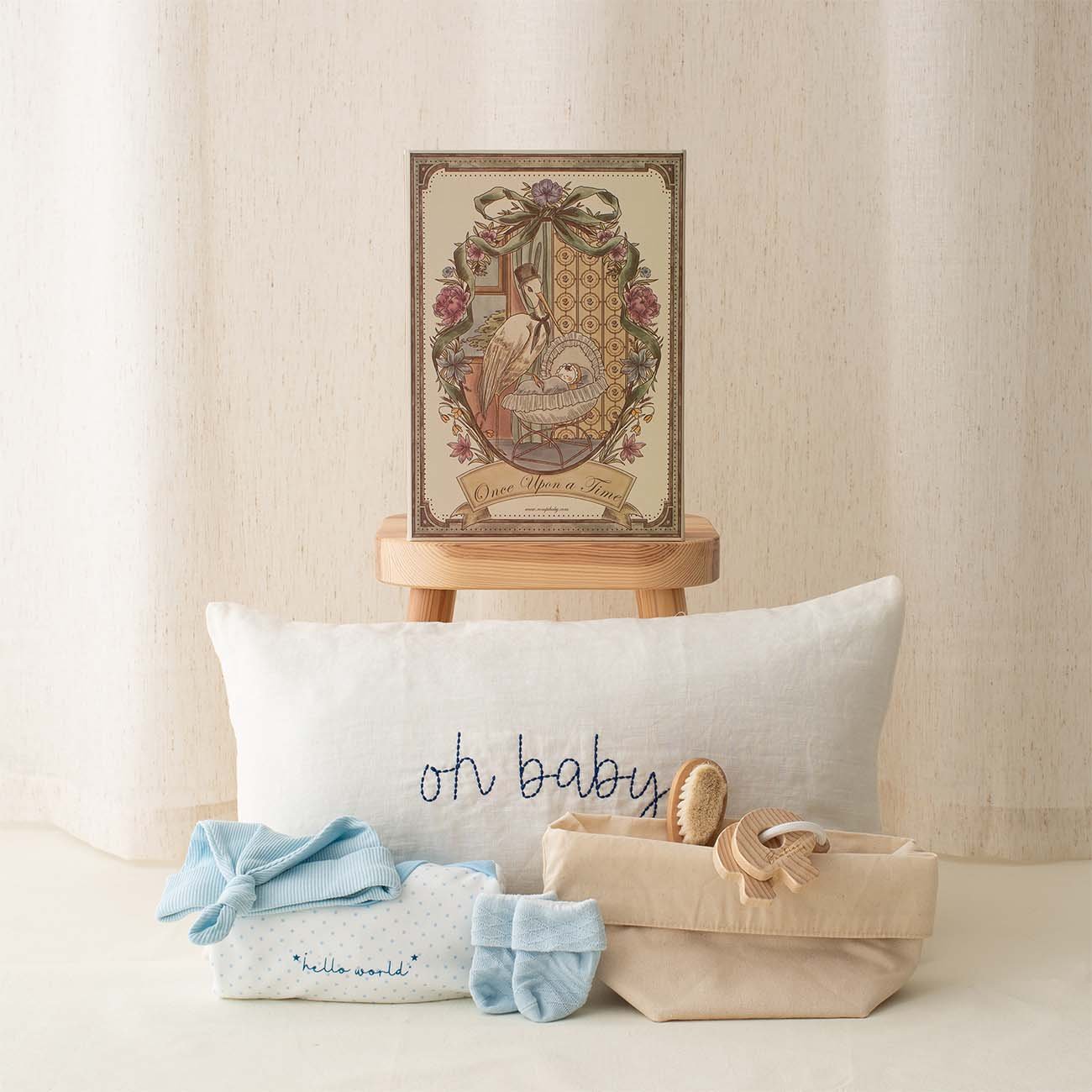 It's a Boy Welcome to the World Linen Hamper