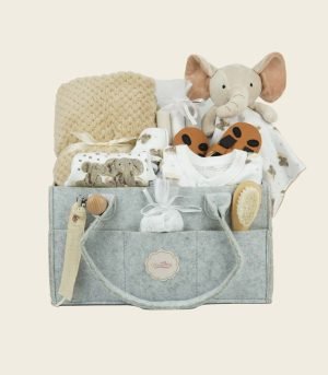 Cosy Cotton Baby Essentials Gift Basket