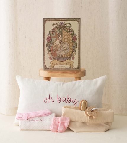 It's a Girl Welcome to the World Linen Hamper