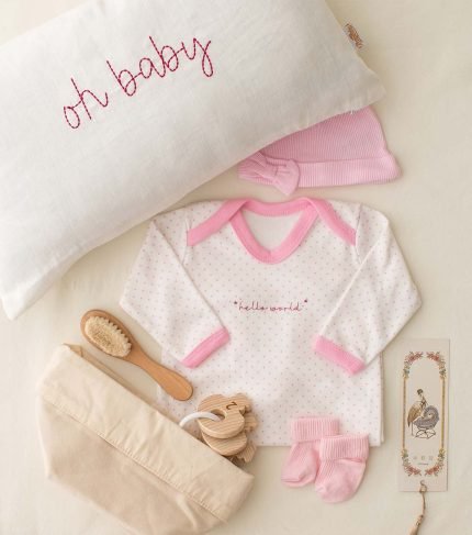 It's a Girl Welcome to the World Linen Hamper