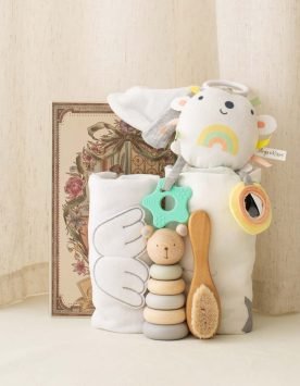 New Baby Bundle Gift Hamper | Angel Wings