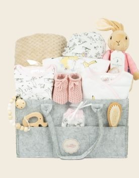 New Baby Girl Gift Basket | Flopsy Bunny