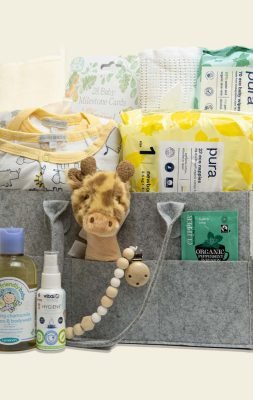 Newborn Essentials Gift Basket | Eco-friendly Baby Hamper
