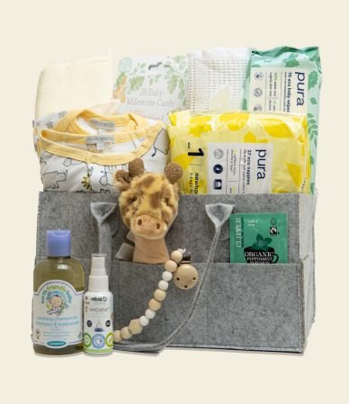 Newborn Essentials Gift Basket | Eco-friendly Baby Hamper