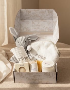 Their First Bath - Organic Newborn Bath & Bedtime Gift Set